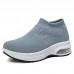 Women Casual Knitted Sports Simplicity Comfortable Running Shoes