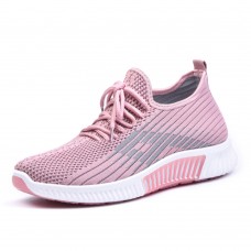 Women Casual Mesh Breathable Soft Slip Resistant Flat Sneakers