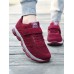 Women Casual Breathable Mesh Hook Loop Slip Resistant Walk Sneakers