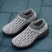 Women Fabric Breathable Soft Sole Cushioned Platform Slip On Casual Sports Shoes