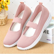 Women Comfy Mesh Slip On Non  Slip Walking Casual Sneakers