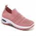 Women Comfortable Mesh Round Toe Walking Casual Non  Slip Running Fashion Sports Shoes