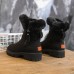 Large Size Women Casual Side  zip Comfy Winter Snow Boots