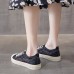 Women Casual Drawstring Espadrilles Comfy Breathable Mesh Sneakers