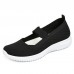 Women Comfy Mesh Slip On Non  Slip Walking Casual Sneakers